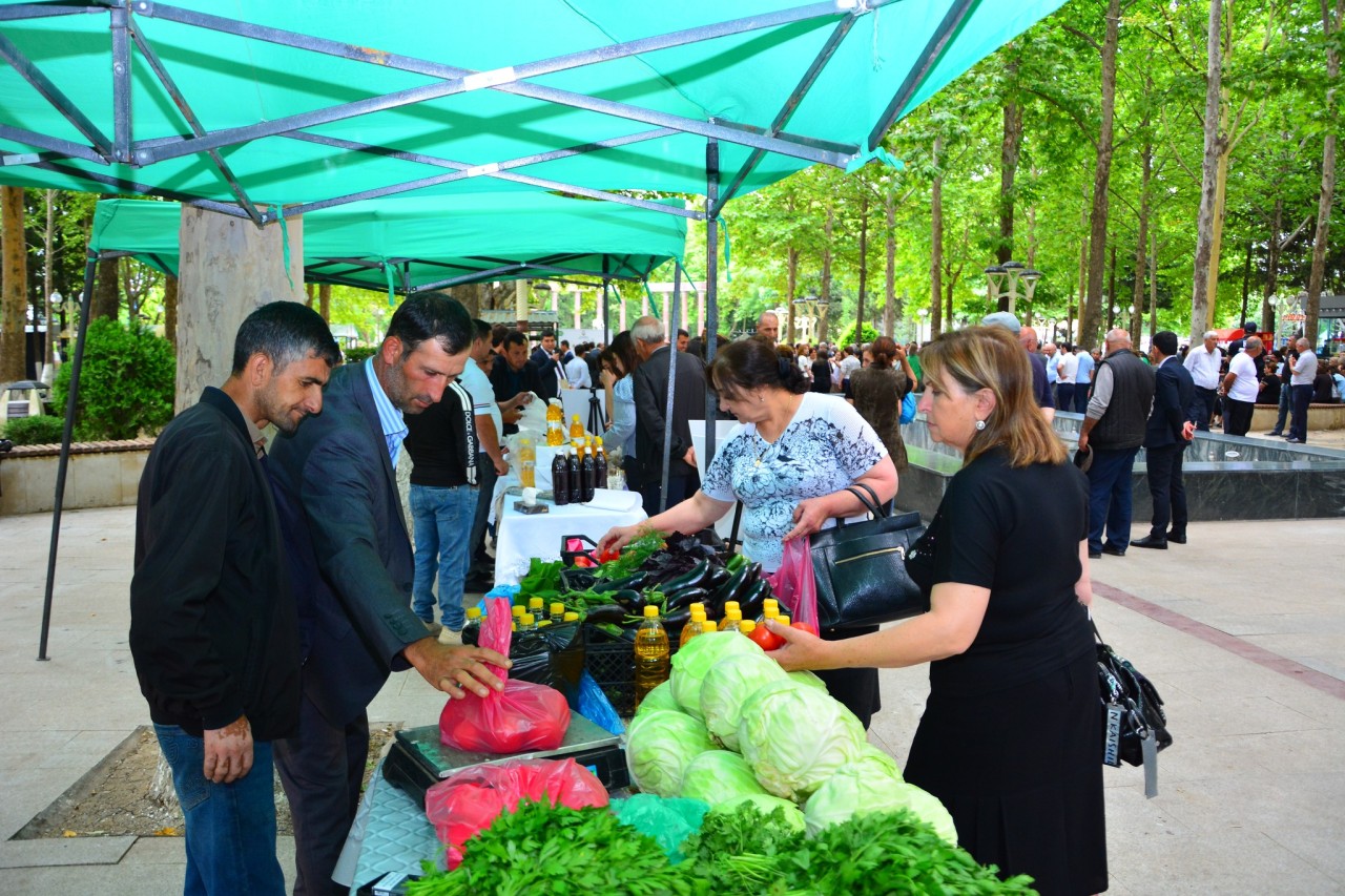 Ağstafada Məhsul bayramı keçirilib - FOTOLAR
